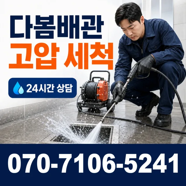 충북 청주시 흥덕구 신촌동 배관고압세척 상담 이미지 4
